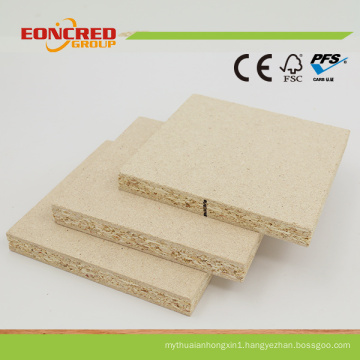 9mm-50mm Plain Particle Board Chipboard Melamine Laminated Particle Board